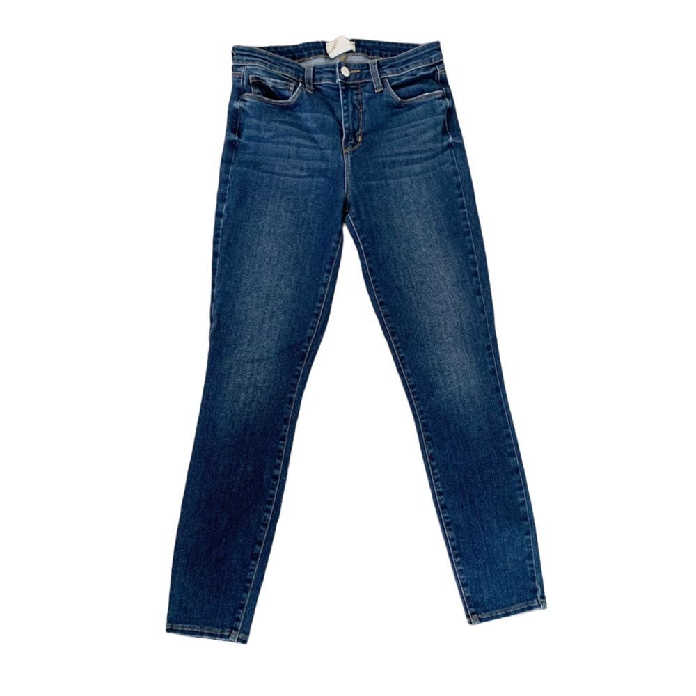 L'AGENCE Dark Wash Denim Skinny Jeans Size 26 Women